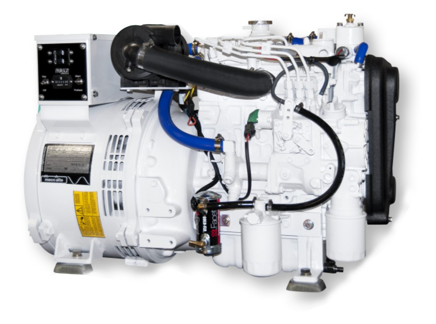 Kubota 8 kW Marine Diesel Generator Heat Exchange Cooled