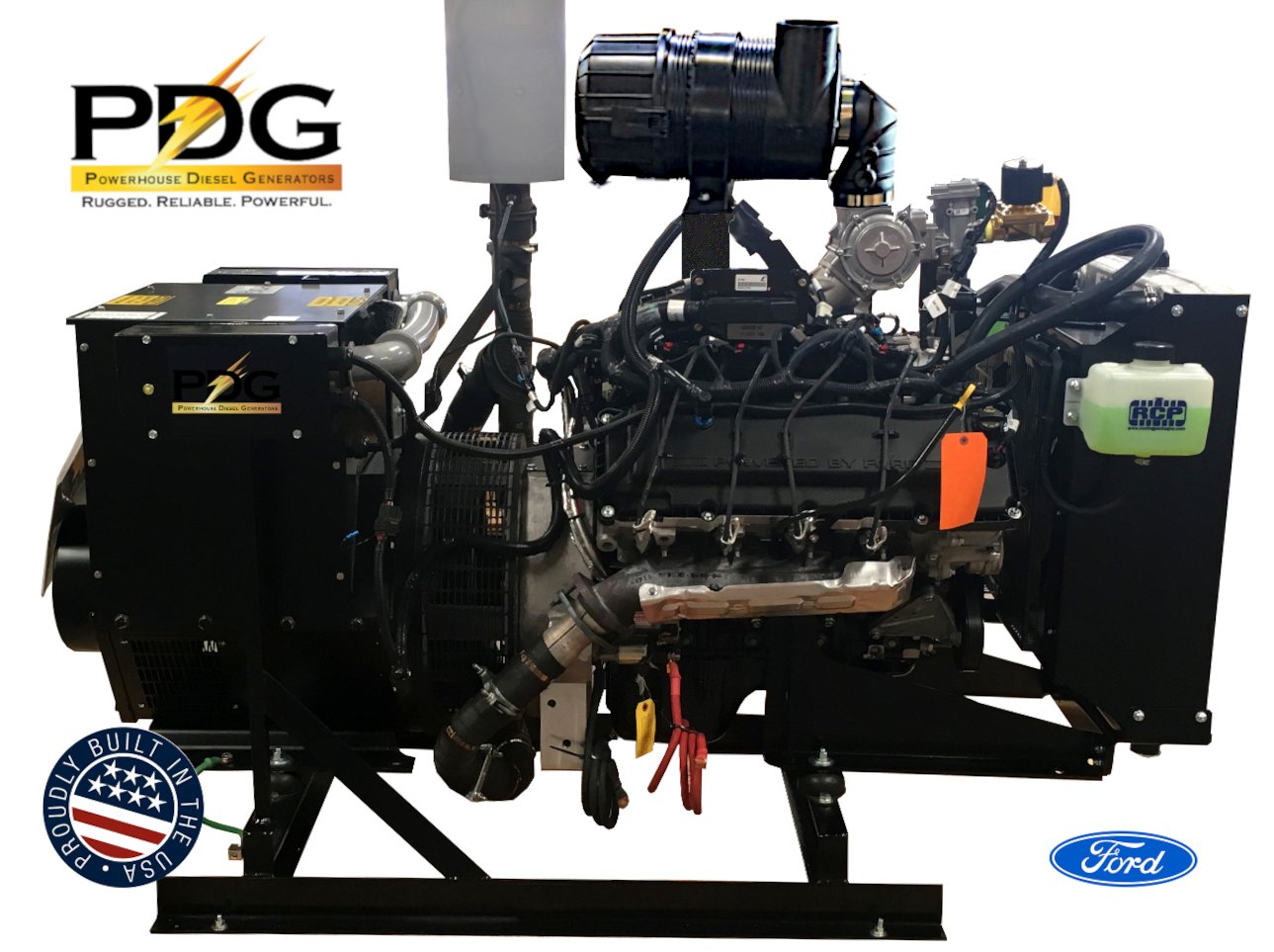 Ford 100 kW Natural Gas/Propane Generator