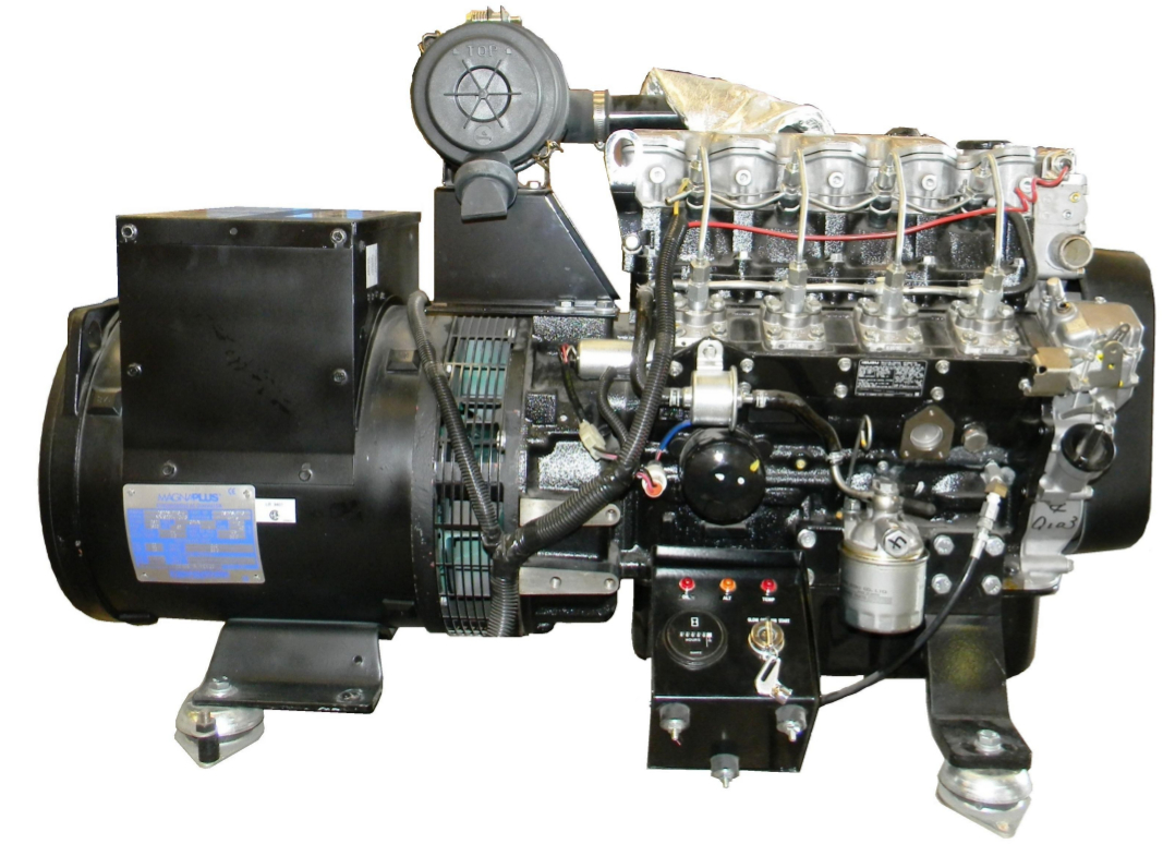 ISUZU 16 kW Marine Diesel Generator (Keel Cooled)