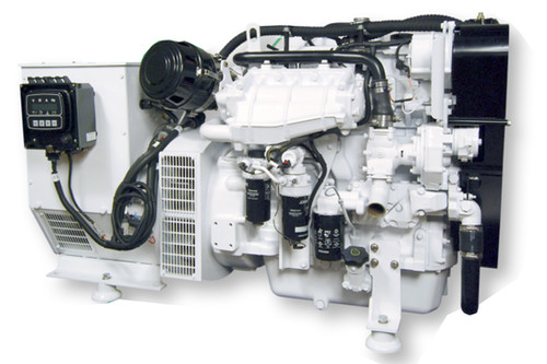 John Deere 80 kW Marine Diesel Generator (Heat Exchange)