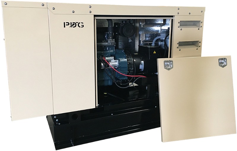 Kubota 30 kW Diesel Generator Package Unit