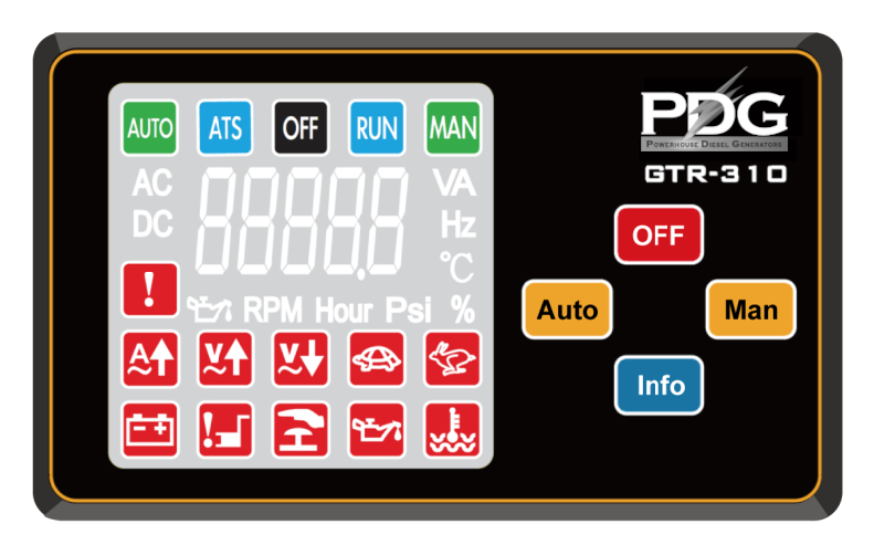 PDG GTR 310 Auto Controller - CONTROLLER