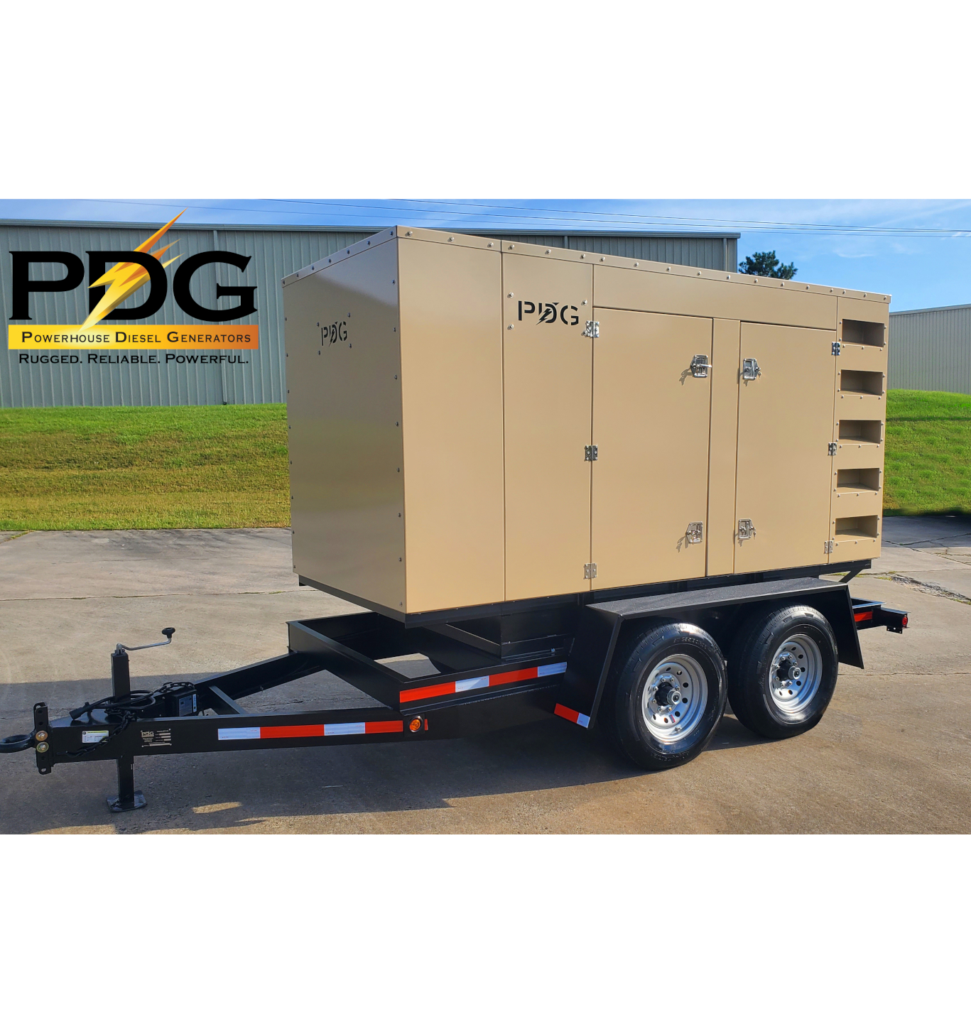 Perkins 100 kW Diesel Generator Tier 4 Portable Package