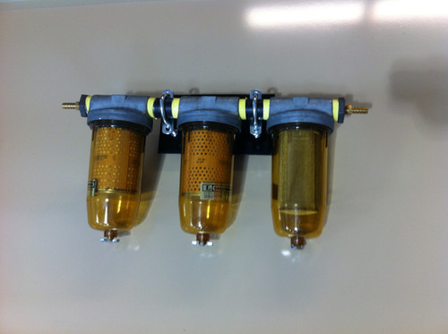 Three Stage Fuel Filter System w/ Fuel Lift Pump
