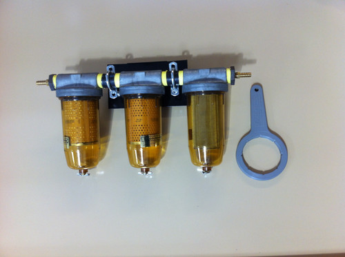 Three Stage Fuel Filter System