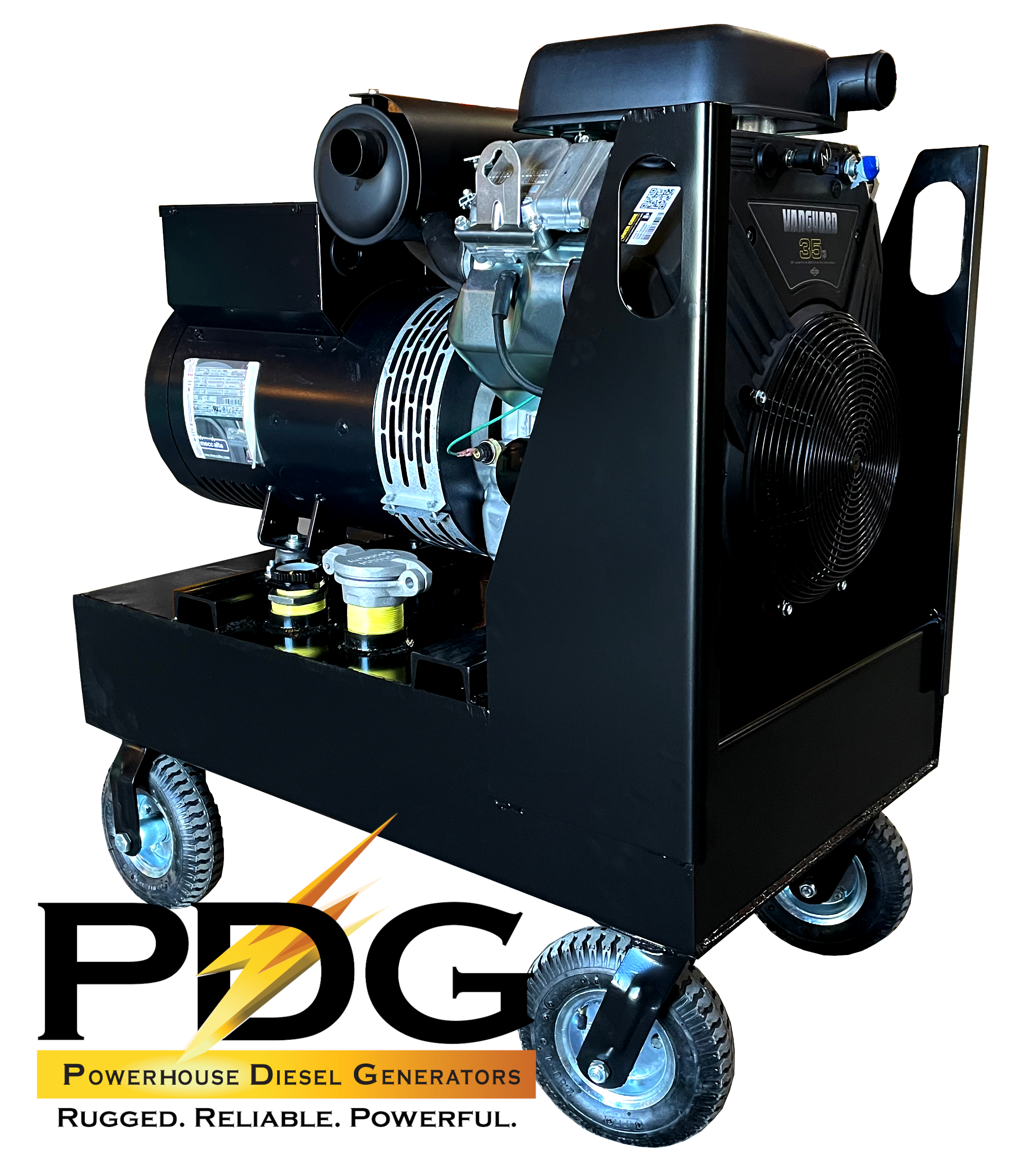 Vanguard 21 kW Gasoline Generator Portable With 20 Gallon Fuel Tank