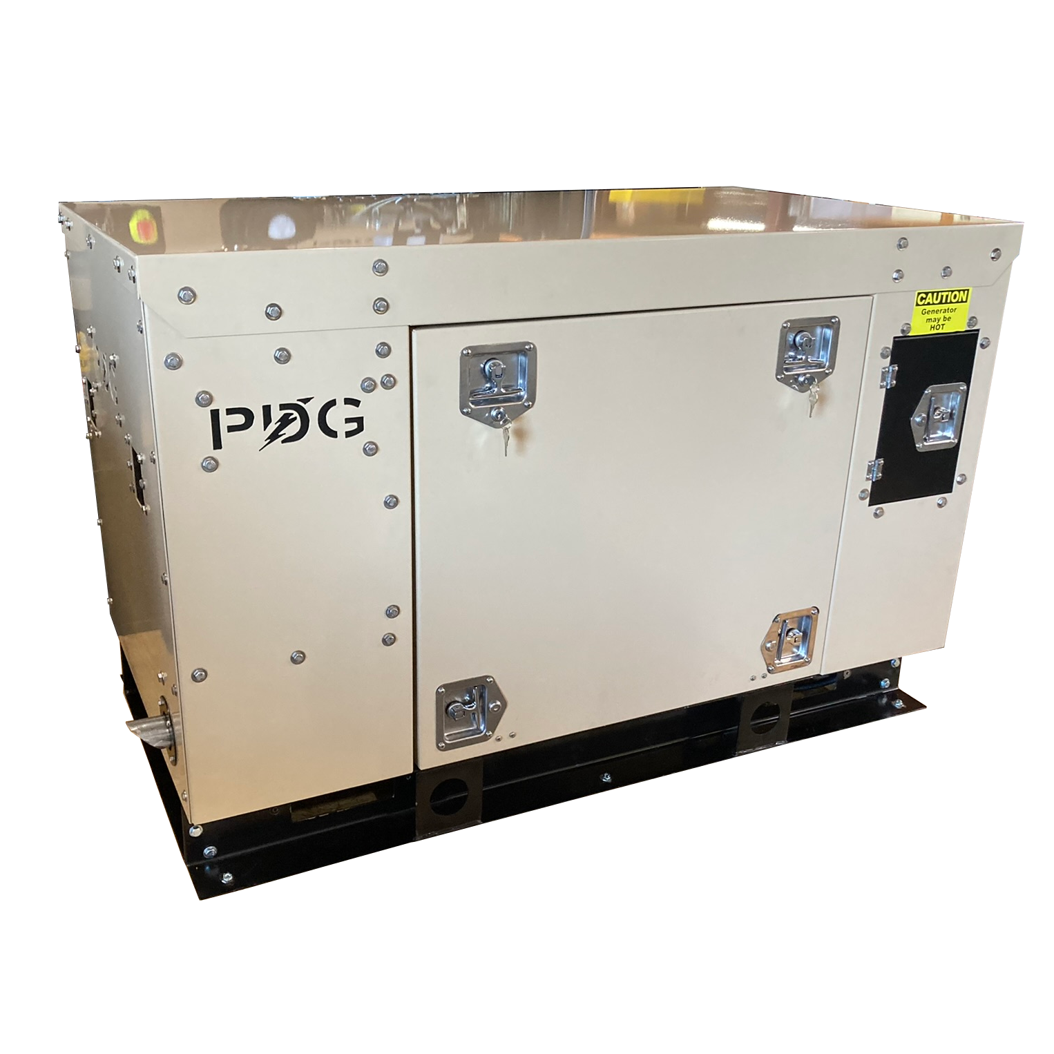 Vanguard 22 kW Gasoline Generator Enclosed With 25 Gallon Tank And Auto Start